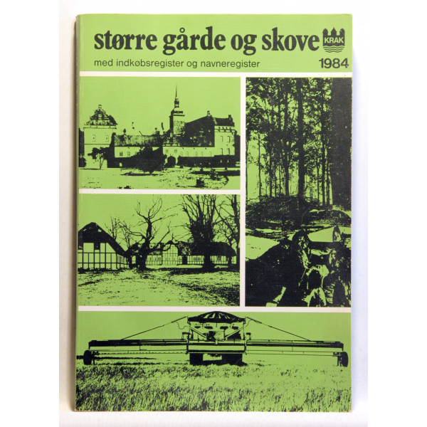 Større gårde og skove med indkøbsregister og navneregister 1980