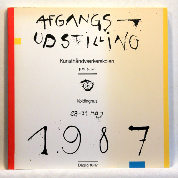 Afgangs udstilling Kunsthåndværkerskolen Kolding 1987