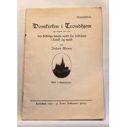 Domkirken i Trondheim og nogen ord om den kirkelige kunsts værd for folkelivet i fortid og nutid