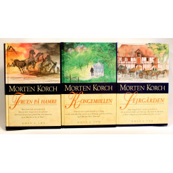 Morten Korch. 3 stk.