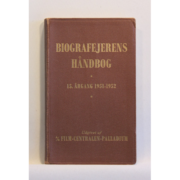 Biografejerens Håndbog 1951-1952