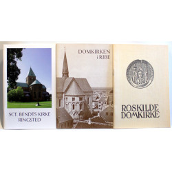 Domkirken i Ribe. Sct. Catharinæ kirke i Ribe. Roskilde Domkirke. Sct. Bendts kirke Ringsted