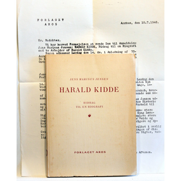 Harald Kidde. Bidrag til en Biografi
