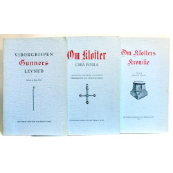 Øm Klosters krønike. Øm Kloster. Viborgbispen Gunners Levned.