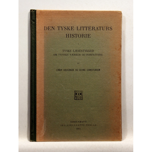 Den Tyske Litteraturs Historie i tyske Læsestykker om typiske Værker og Forfattere