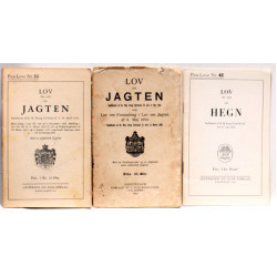 Lov om Jagt. Lov om Hegn