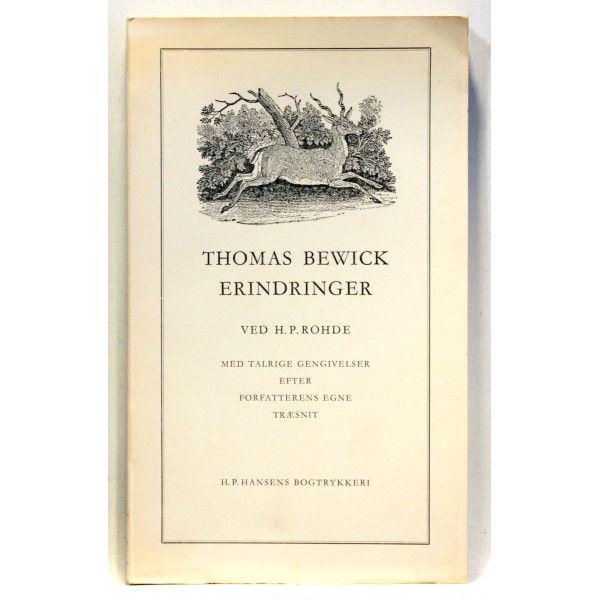 Thomas Bewick Erindringer