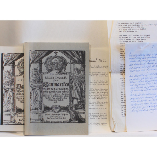 Encomion Regni Daniæ, Det er: Danmarckes Riges Loff, oc dets høyyyloflige Konge Riges tilhørige Provinciers, Øers, Kongelige Slotters oc Festningers, Herre-Sæders, oc andre Præctige Bygningers Beskriffvelse