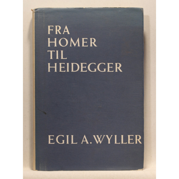 Fra Homer til Heidegger. En vandring gjennom kulturformer