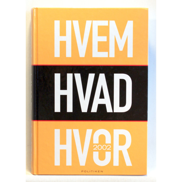 Hvem Hvad Hvor 2002