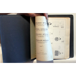 Catalogue officiel des Pieces de rhabillage pour montres suisses / Offizieller Katalog der Ersatzteile fur die Reparatur der Schweizer Uhr.