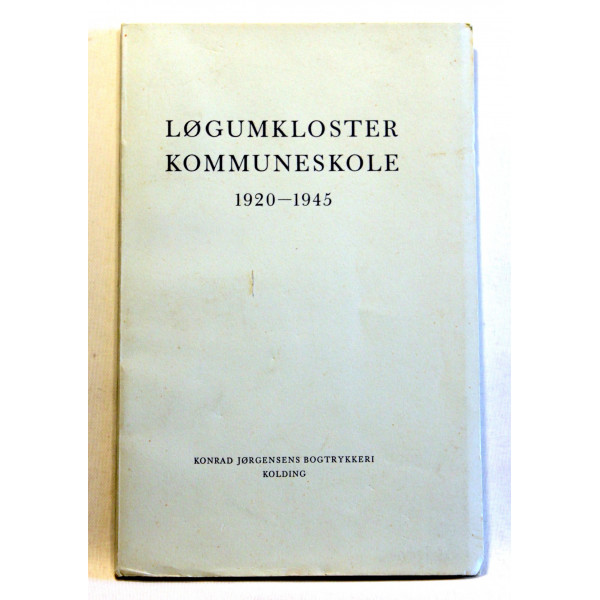 Løgumkloster Kommuneskole 1920-1945