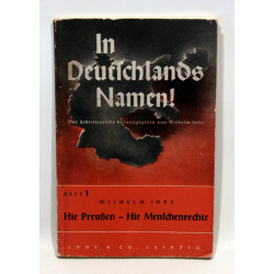 In Deutschlands namen!