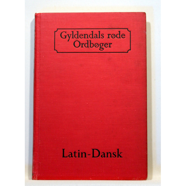 Latin - dansk