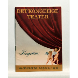 Det Kongelige Teater Program Sæson 1954-55
