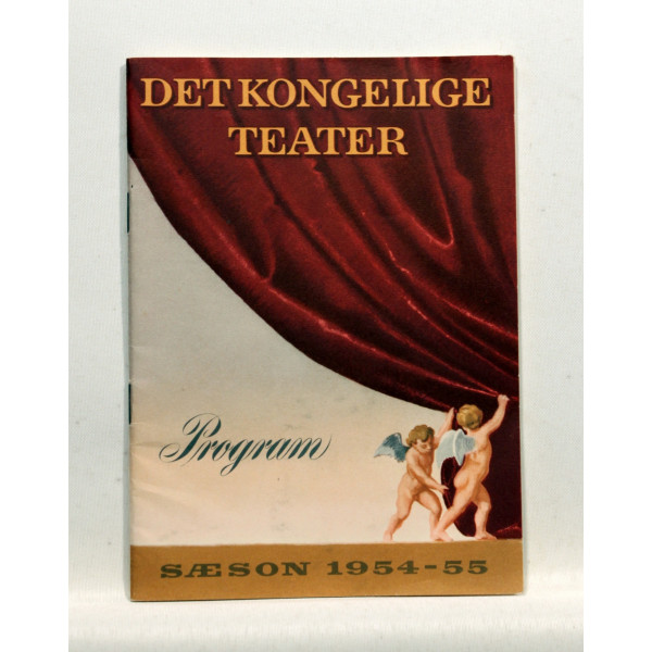 Det Kongelige Teater Program Sæson 1954-55