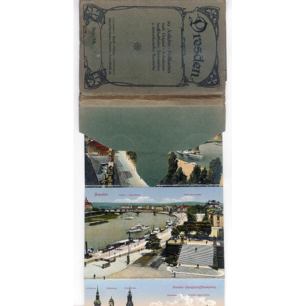 Dresden 20 Ansichtskarten. Postkarten