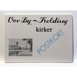 Vor By - Kolding kirker. Postkort