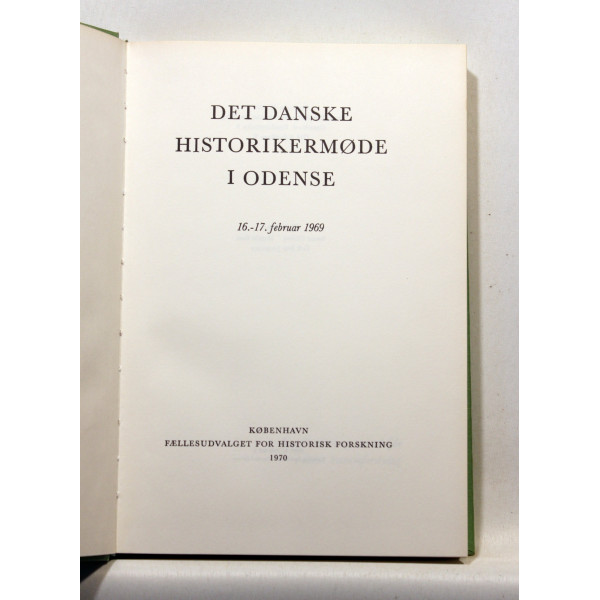 Det danske historikermøde i Odense 16.-17. februar 1969