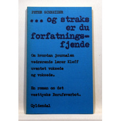 ... og straks er du forfatningsfjende. Om hvordan lærer Kleffs journal uventet voksede og voksede