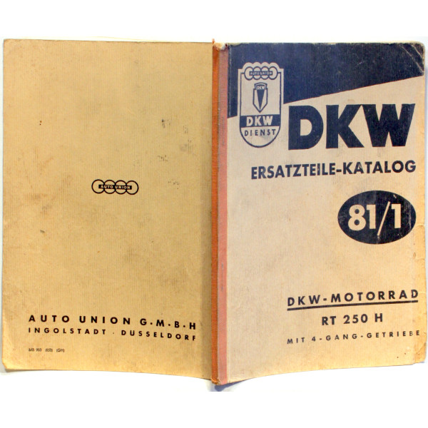 DKW Ersatzteile-Katalog 81/1