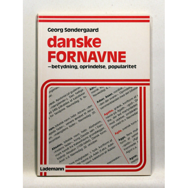 Danske fornavne - betydning, oprindelse, popularitet