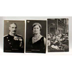 Kong Christian X. og Dronning Alexandrine.