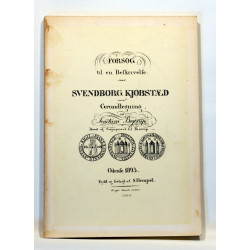 Forsøg til en beskrivelse over Svendborg Kjøbstad med grundlægning