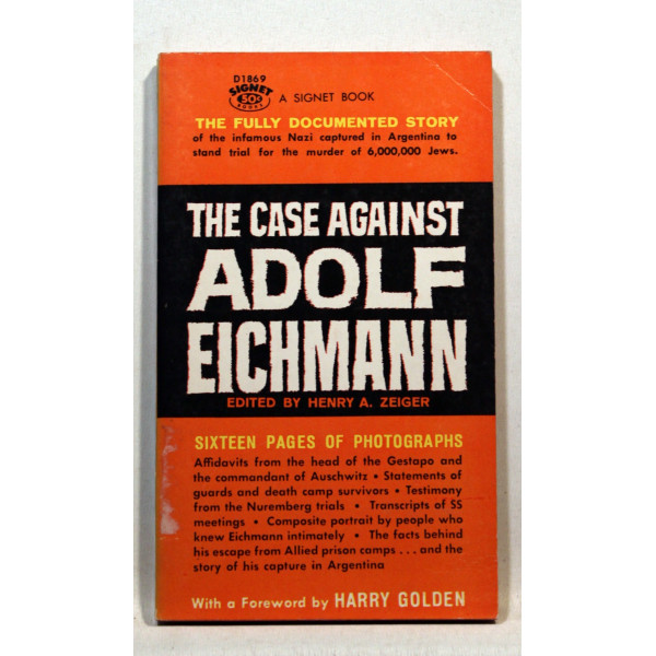 The case against Adolf Eichmann