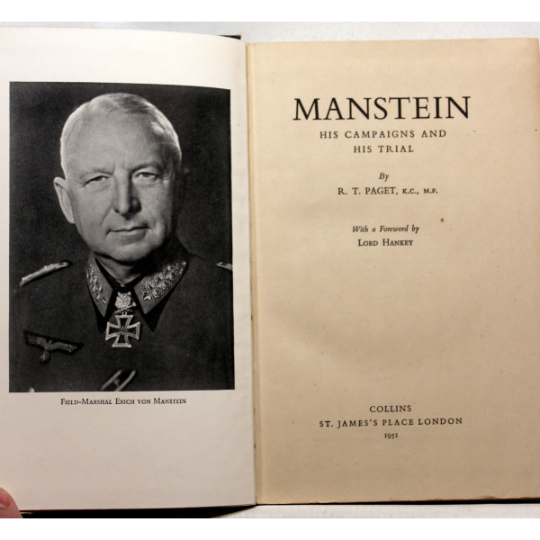 Manstein. His campaigns and his trial 