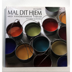 Mal dit hjem med vandbaserede farver. Anvendelse og teknikker