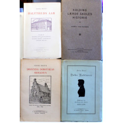 Kolding Lærde skoles historie. Dronning Dorotheas Skolehus. Seks Rektorer 1800-1856. Halvtreds Aar Kolding Latin og Realskole.