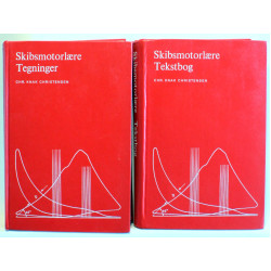 Skibsmotorlære. Tekst. Tegninger.