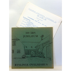 Ryslinge øvelseshus. 1871 - 9. juli - 1971