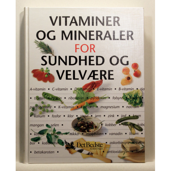 Vitaminer og mineraler for sundhed og velvære