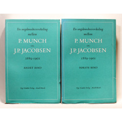 En ungdomsbrevveksling mellem P. Munch og J.P. Jacobsen 1889-1901. 1-2 Bind.