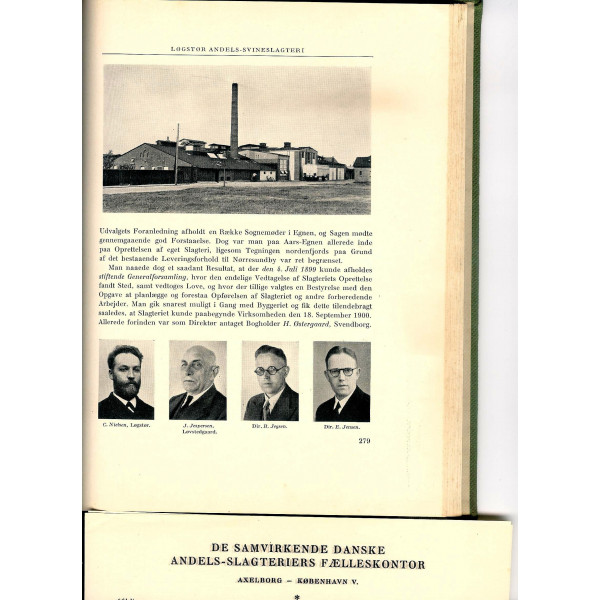 Andels Slagterierne i Danmark 1887-1937