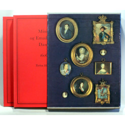 Miniature- og emaillemaleri i Danmark 1606-1850. 2 bind.