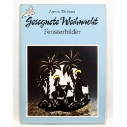 Gesegnete Weihnacht. Fensterbilder