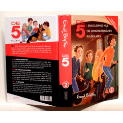 De 5 i smuglernes hus. De 5 og cirkuskaravanen. De 5 på øen igen