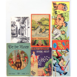 De tre haner. Den fortryllede hvide hest. Konen i muddergrøften. m.fl.