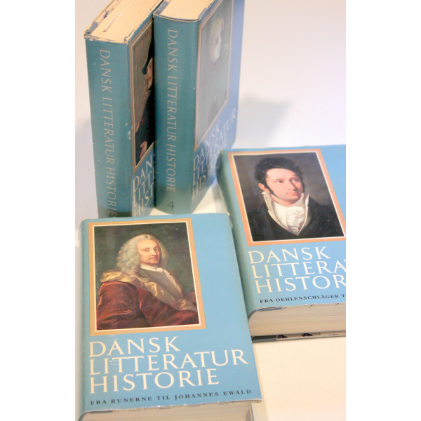 Dansk Litteratur Historie 1-4 