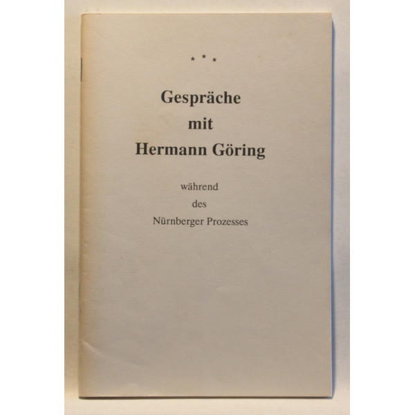 Gesprache mit Hermann Goring