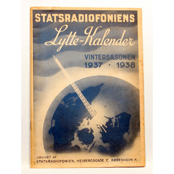 Statsradiofoniens Lytte-Kalender Vintersæsonen 1937-1938