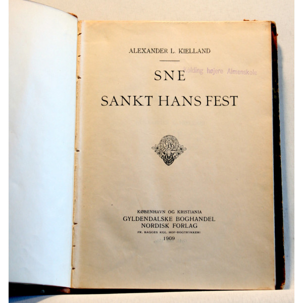Sne. Sankt Hans Fest