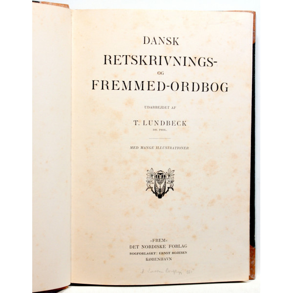 Dansk retskrivnings - og Fremmed - ordbog
