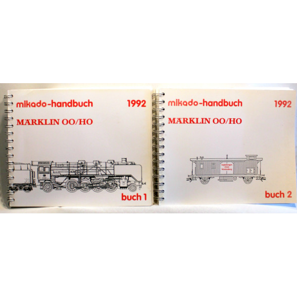 Mikado- Handbuch Marklin 00 / HO. Buch 1 + 2