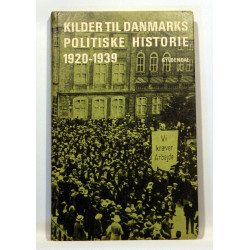 Kilder til Danmarks Politiske historie 1920-1939