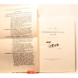 Landsjagtforeningen af 1923. 25 Aars Jubilæum