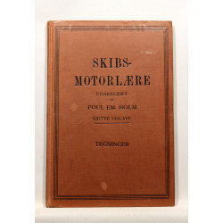 Skibsmotorlære. Tegninger. Bind 2.
